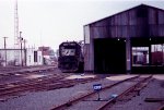 NS 6598 sits beside the enginehouse in Glenwood Yard